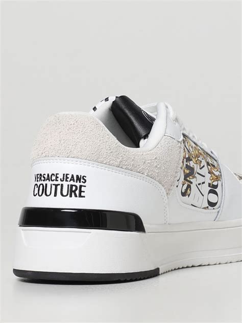 versace couture trainers white|Versace jeans couture.